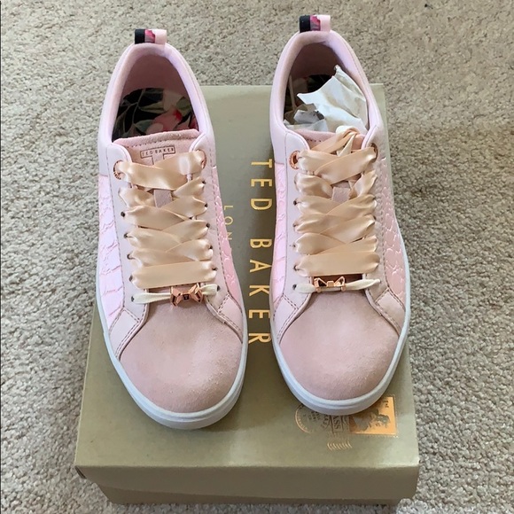 Ted Baker Womans Pink Sneakers 